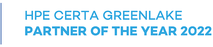 Český HPE CERTA partner roku 2022 v kategorii Greenlake